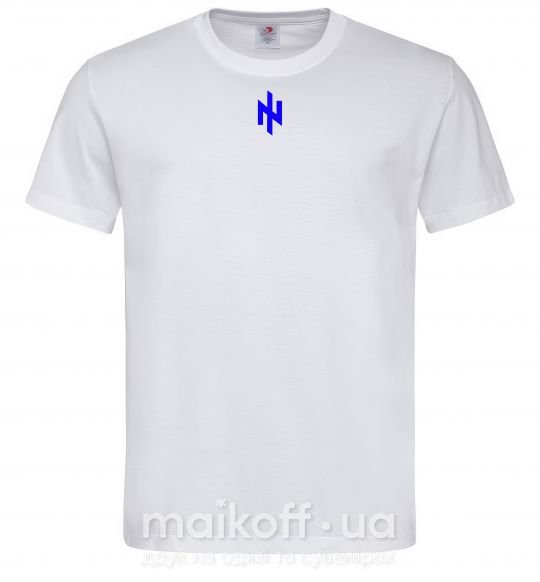 Мужская футболка Азов Ідея Нації Белый фото
