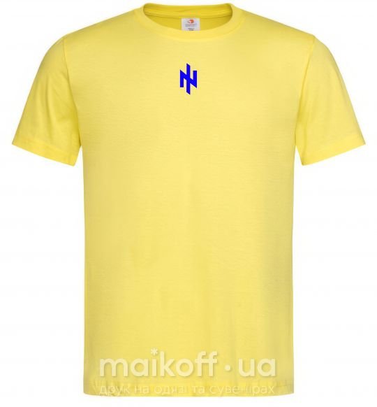 Мужская футболка Азов Ідея Нації Лимонный фото