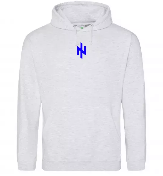 Женская толстовка (худи) Азов Ідея Нації Серый меланж фото