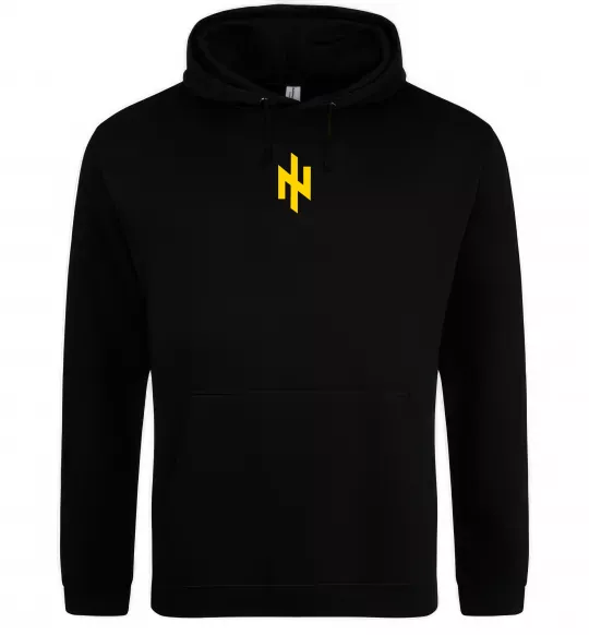 Женская толстовка (худи) Азов Ідея Нації Черный фото