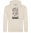 Мужская толстовка (худи) Nasa білий Таш Мужская толстовка (худи) Nasa білий Таш фото