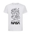 Детская футболка Nasa білий Белый фото