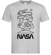 Мужская футболка Nasa білий Серый Мужская футболка Nasa білий Серый фото