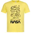 Мужская футболка Nasa білий Лимонный Мужская футболка Nasa білий Лимонный фото
