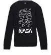 Дитячий світшот Nasa білий Чорний фото