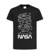 Детская футболка Nasa білий Черный фото