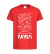 Детская футболка Nasa білий Красный фото