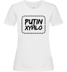 Женская футболка Putin xyйlo Женская футболка Putin xyйlo