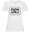 Жіноча футболка Putin xyйlo Білий Жіноча футболка Putin xyйlo Білий фото