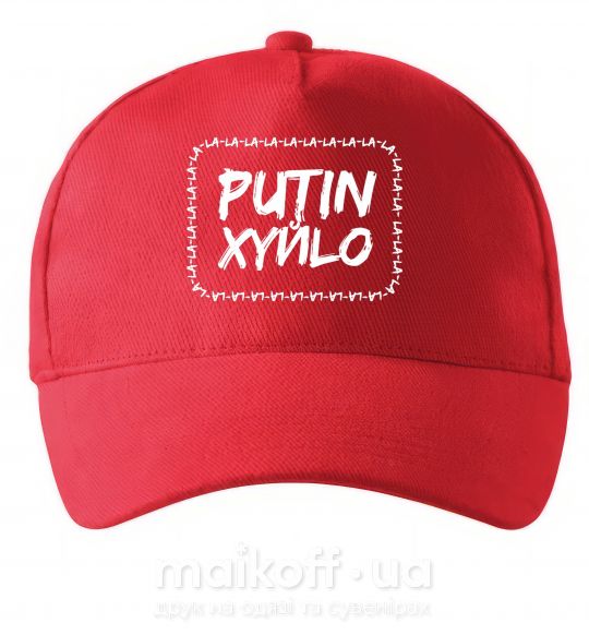 Кепка Putin xyйlo Красный фото
