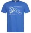 Чоловіча футболка Джавелін Яскраво-синій Чоловіча футболка Джавелін Яскраво-синій фото