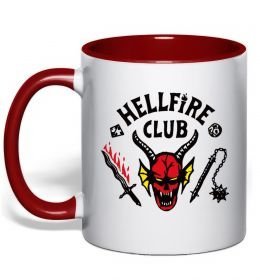 Чашка с цветной ручкой Hellfire Club Чашка с цветной ручкой Hellfire Club