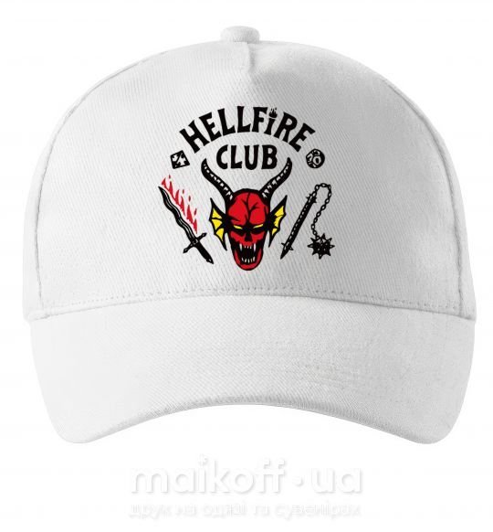Кепка Hellfire Club Белый фото