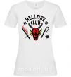 Жіноча футболка Hellfire Club Білий фото
