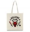 Еко-сумка Hellfire Club Бежевий фото
