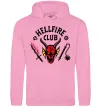 Женская толстовка (худи) Hellfire Club Розовый фото