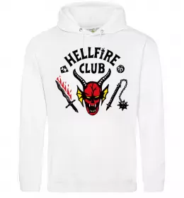 Женская толстовка (худи) Stranger things ABCD Черный фото