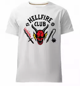 Мужская премиум футболка Stranger things ABCD Черный фото