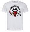 Чоловіча футболка Hellfire Club Білий фото