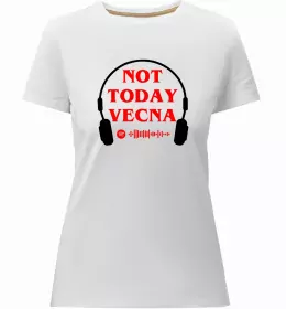 Женская премиум футболка Stranger things ABCD Черный фото