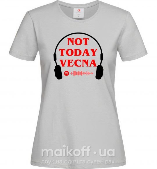 Женская футболка Stranger Things Vecna Серый фото