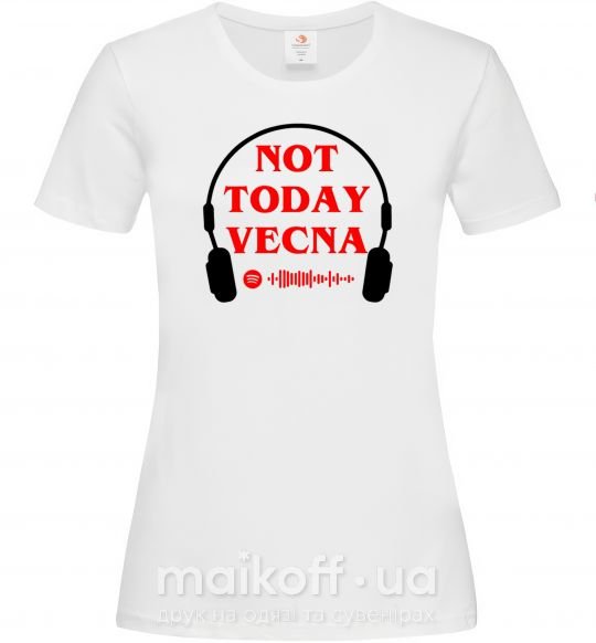 Жіноча футболка Stranger Things Vecna Білий фото