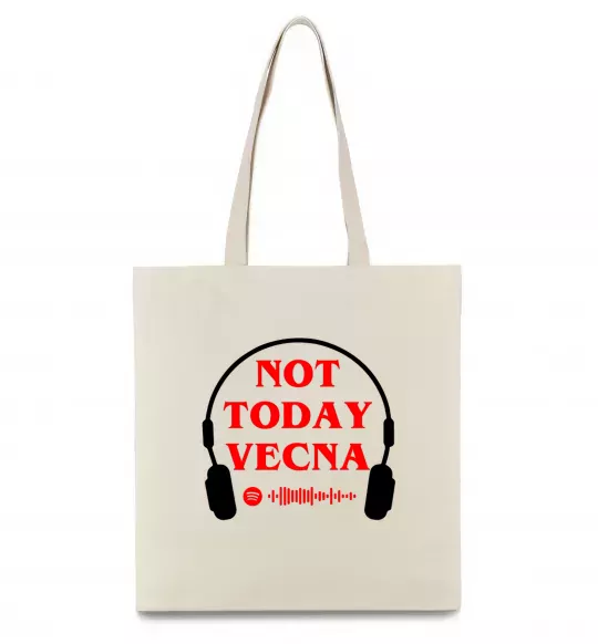 Эко-сумка Stranger Things Vecna Бежевый фото