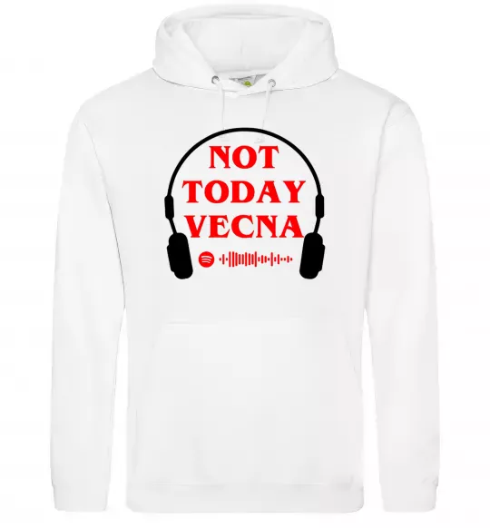 Чоловіча толстовка (худі) Stranger Things Vecna Білий фото