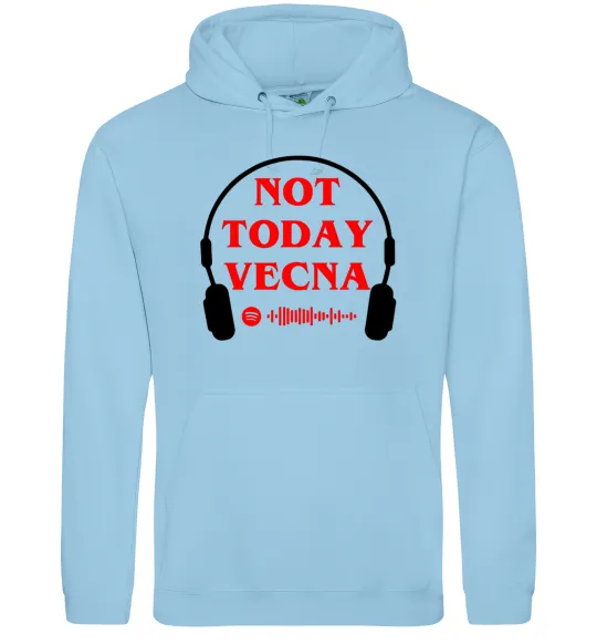 Женская толстовка (худи) Stranger Things Vecna Голубой фото