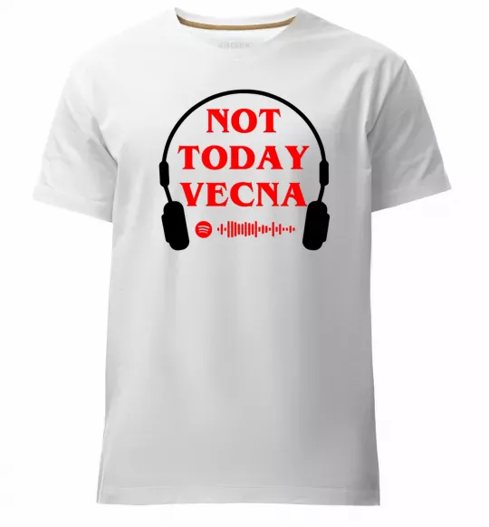 Мужская премиум футболка Stranger Things Vecna Белый фото