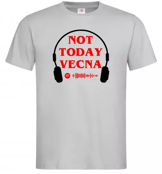 Чоловіча футболка Stranger Things Vecna Сірий фото