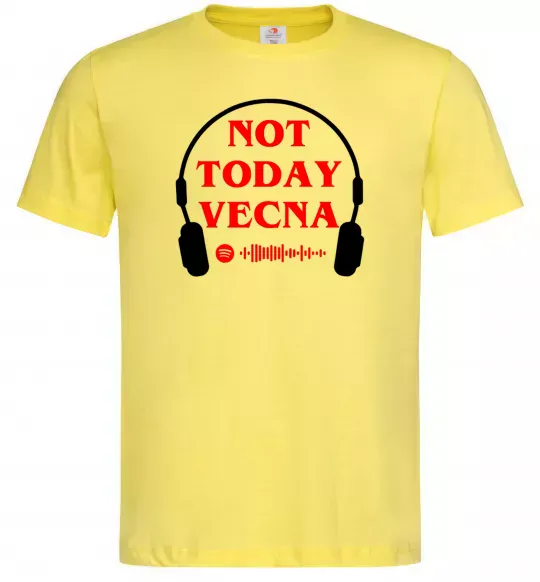 Чоловіча футболка Stranger Things Vecna Лимонний фото