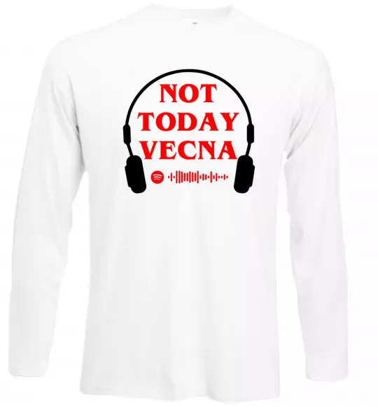 Лонгслив Stranger Things Vecna Белый фото