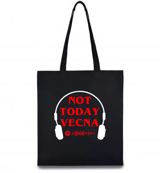 Эко-сумка Stranger Things Vecna Черный фото