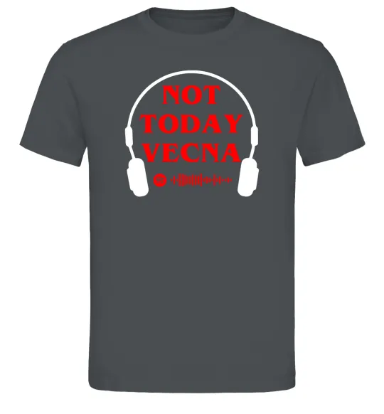 Чоловіча футболка Stranger Things Vecna Графіт фото