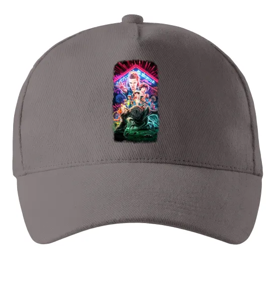 Кепка Stranger Things Starcourt Mall Сірий фото