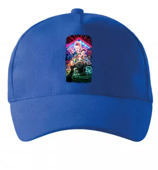 Кепка Stranger Things Starcourt Mall Ярко-синий фото