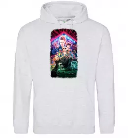 Женская толстовка (худи) Stranger things ABCD Черный фото