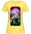 Жіноча футболка Stranger Things Starcourt Mall Лимонний фото