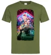 Мужская футболка Stranger Things Starcourt Mall Оливковый Мужская футболка Stranger Things Starcourt Mall Оливковый фото