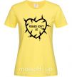 Женская футболка Friends dont lie Лимонный фото