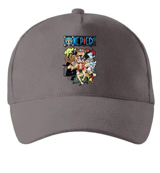 Кепка One piece anime Сірий фото