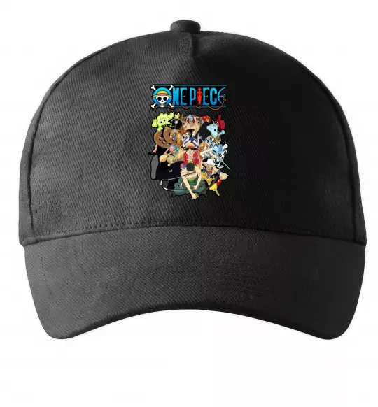 Кепка One piece anime Черный фото