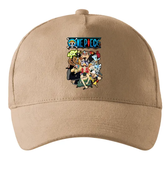 Кепка One piece anime Пісочний фото