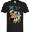Чоловіча футболка One piece anime Чорний Чоловіча футболка One piece anime Чорний фото