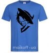 Мужская футболка One piece monki Ярко-синий фото