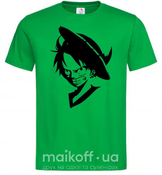 Чоловіча футболка One piece monki Зелений фото