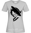 Женская футболка One piece monki Серый фото