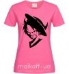 Жіноча футболка One piece monki Яскраво-рожевий фото