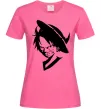 Женская футболка One piece monki Ярко-розовый фото